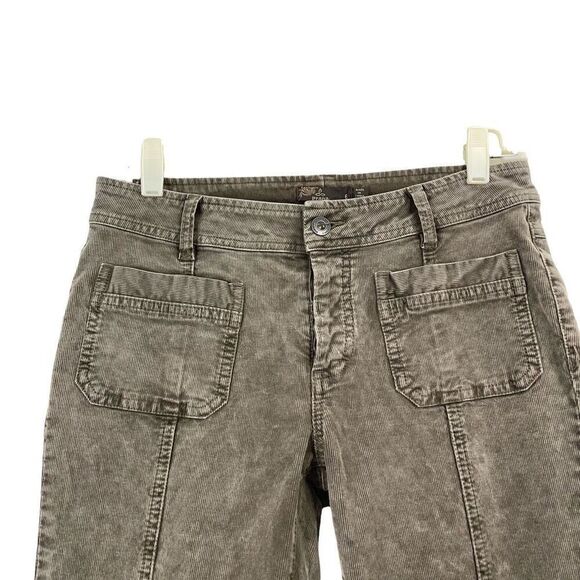 Prana Merrigan micro corduroy skinny Pants Size 6 mud brown‎ - Picture 4 of 10